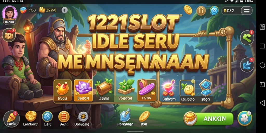 Screenshot gameplay 1121SLOT yang menampilkan elemen Idle yang menarik.