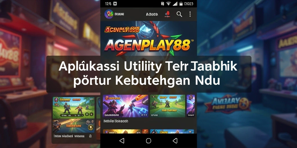 Tampilan AGENPLAY88 yang sederhana dan intuitif.