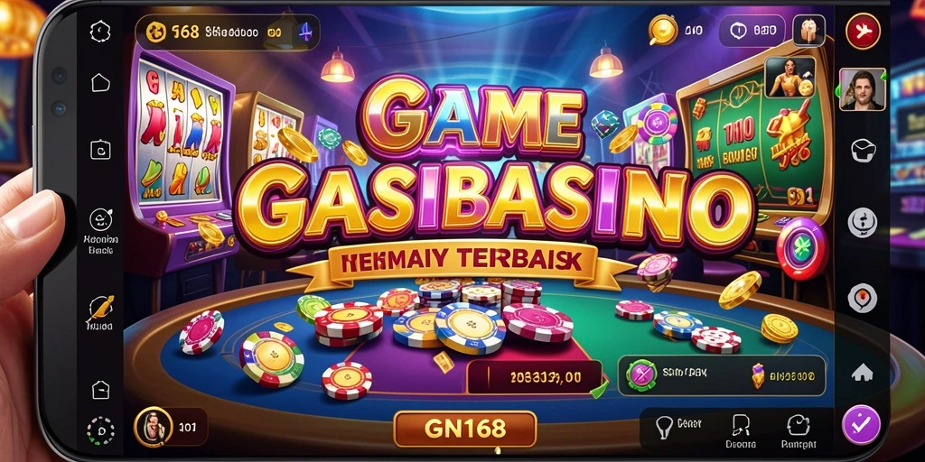 Tampilan menarik gameplay Kasino di GN168.
